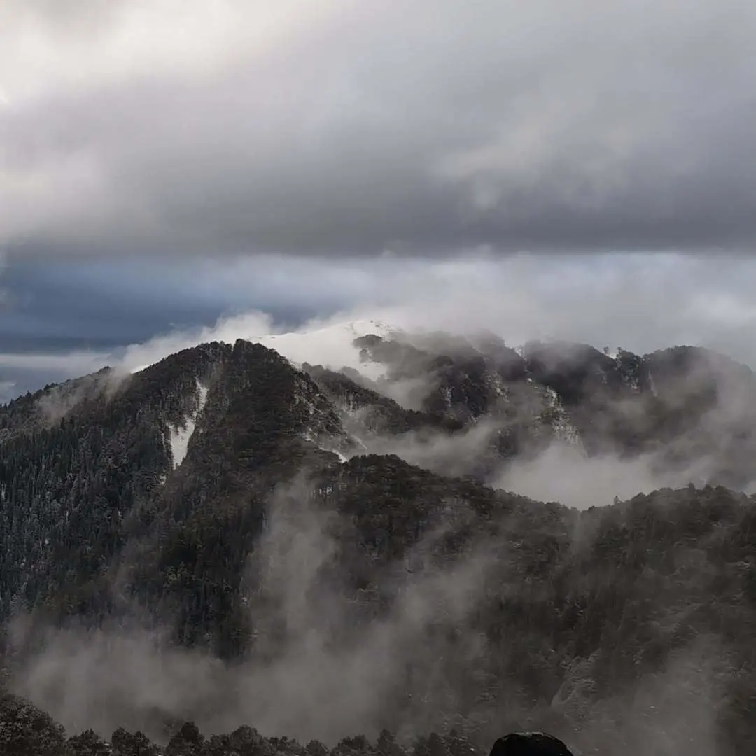 Jalori Pass near Great Himalayan National Park in Tirthan Valley